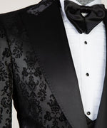 3 Pieces Black Tuxedo suit