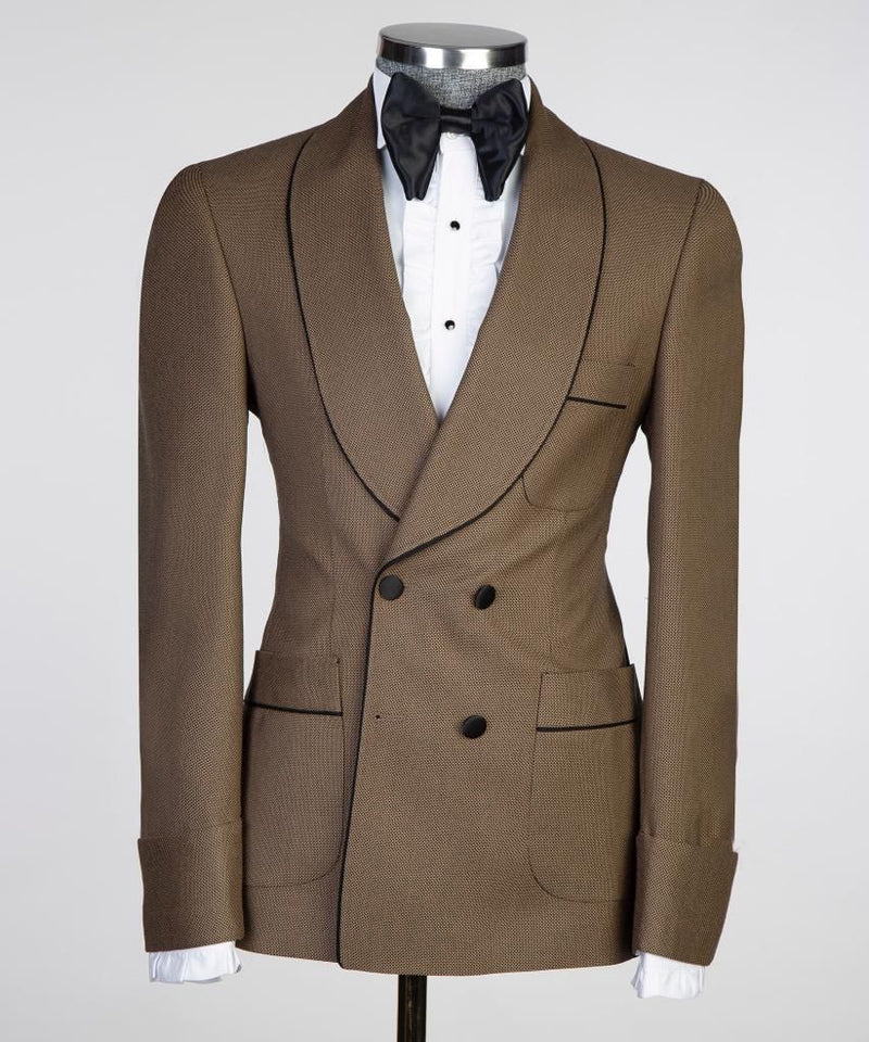 Men’s Belted Tuxedo Suit