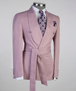 Men’s Pitch Belted Suit