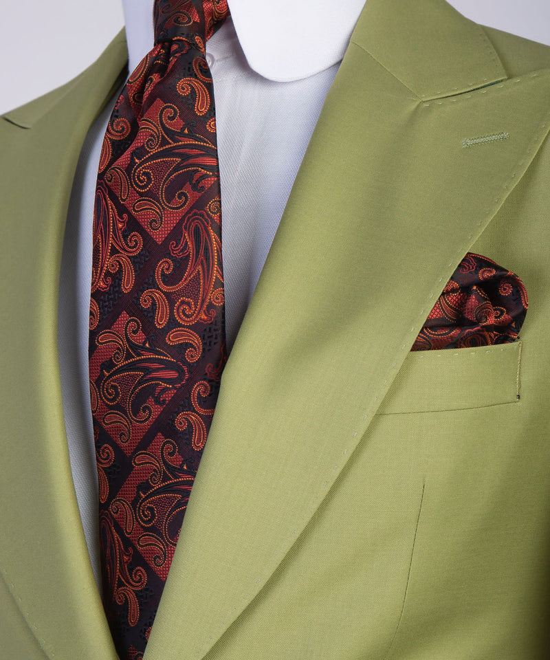 Men’s Three pieces Green Royal Suit