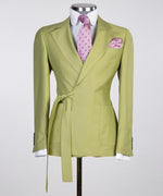 Men’s Green Belted Suit