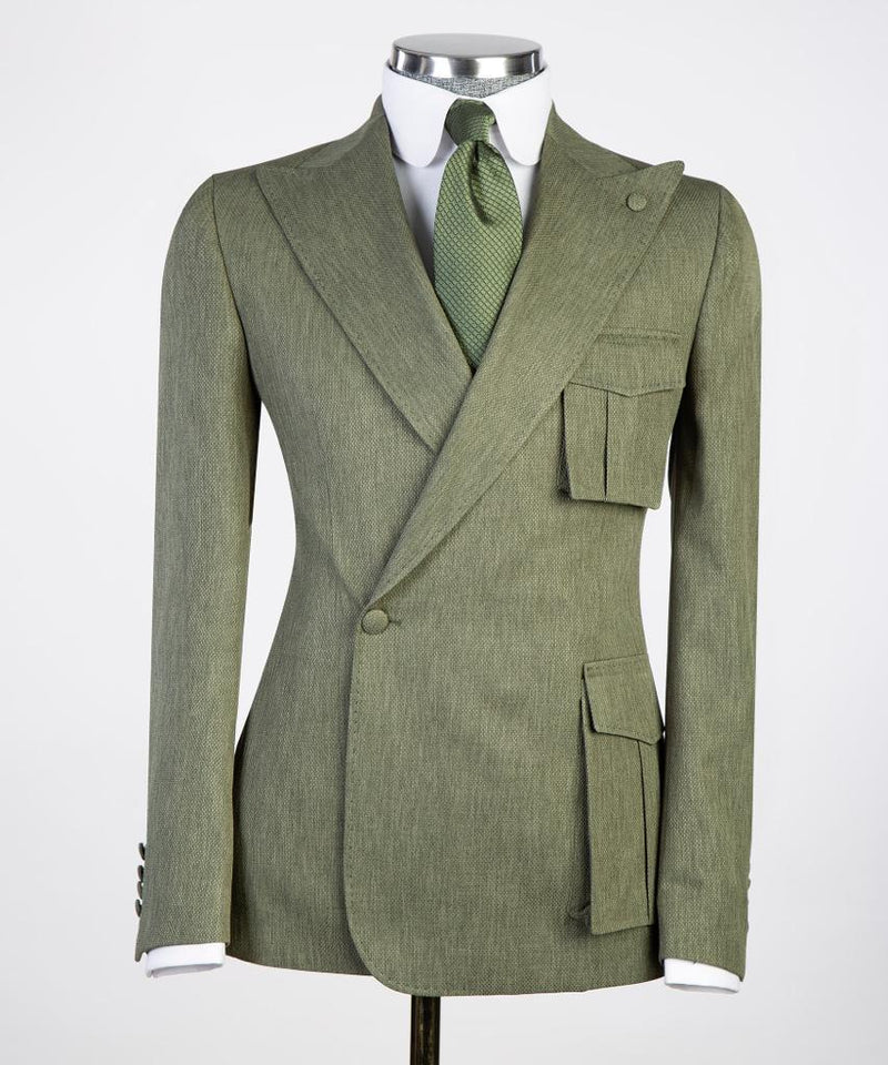 Zénith Men’s Forest Green Blazer