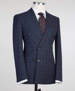 Palmer Striped double breasted Suit