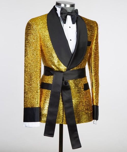 Men’s Slash Belted Tuxedo