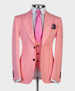 3 pieces Pink Suit