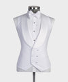 Three pieces White Tuxedo