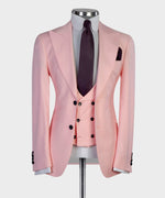 Three pieces Pink Business Suit