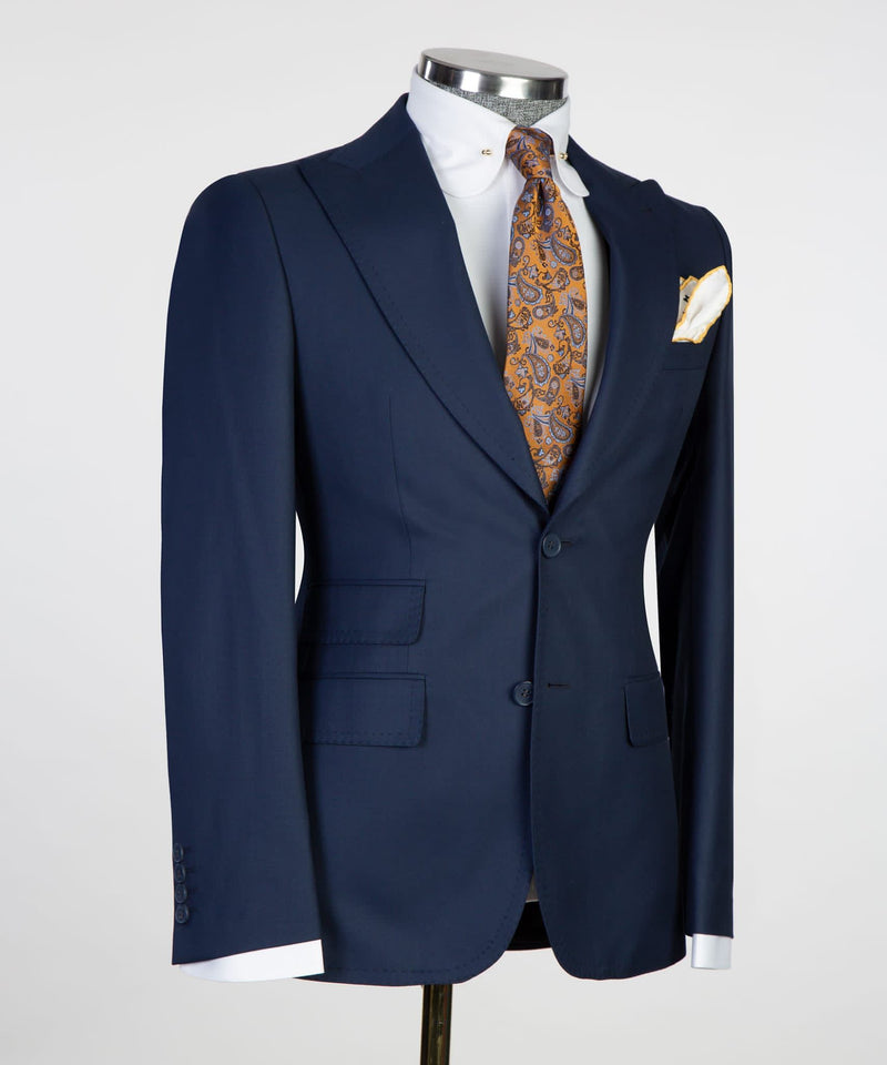 Three pieces Navy Business Suit