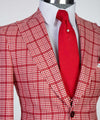 3 pieces Plaid Suit