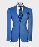 3 pieces Blue Business Suit