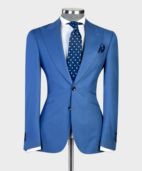 3 pieces Blue Business Suit