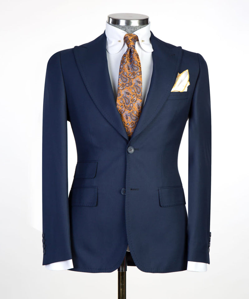 Three pieces Navy Business Suit