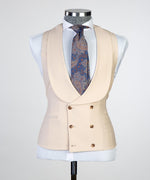 3 pieces Beige Business Suit