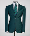 Men’s Three pieces Green Royal Suit