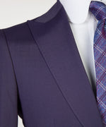 3 pieces Purple Business Suit