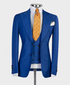 Three pieces Blue Business Suit