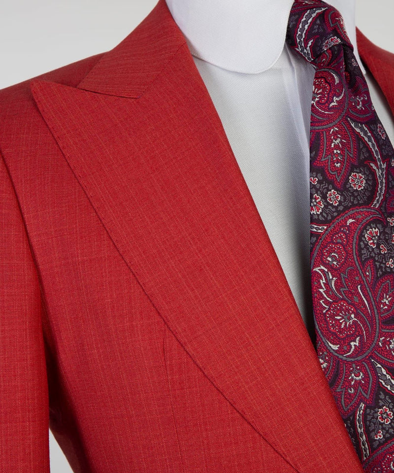 Three pieces Red Business Suit