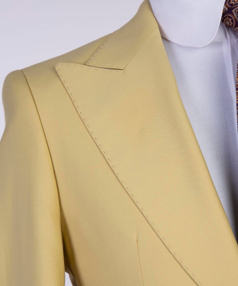 Three pieces Yellow Business Suit