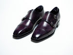 Men’s Augergine Patina Double monks