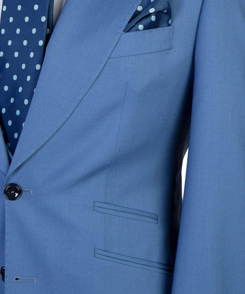 3 pieces Blue Business Suit