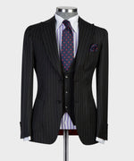 3 pieces Plaid business Suit