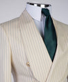 Mens Striped Double breasted Suit